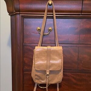 HOBO Tan Leather Backpack